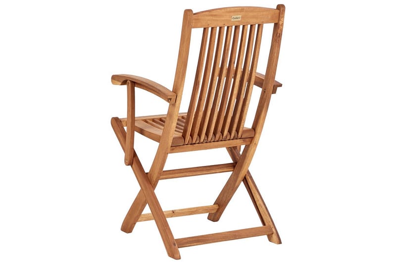 Hagestol sett med 2 Maui II - Lyst tre - Hagemøbler - Balkong - Balkongmøbler - Balkongstoler