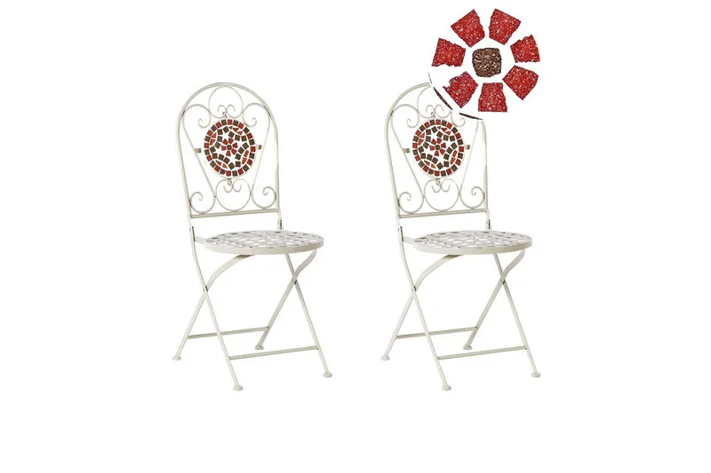 Hagestol sett med 2 Spello, undefined