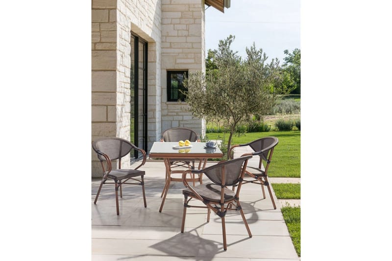 Hagestol sett med 4 Caspri II - Hagemøbler - Balkong - Balkongmøbler - Balkongstoler