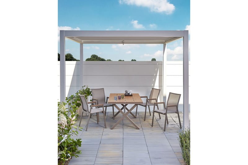 Hagestol sett med 4 Tiano - Hagemøbler - Balkong - Balkongmøbler - Balkongstoler