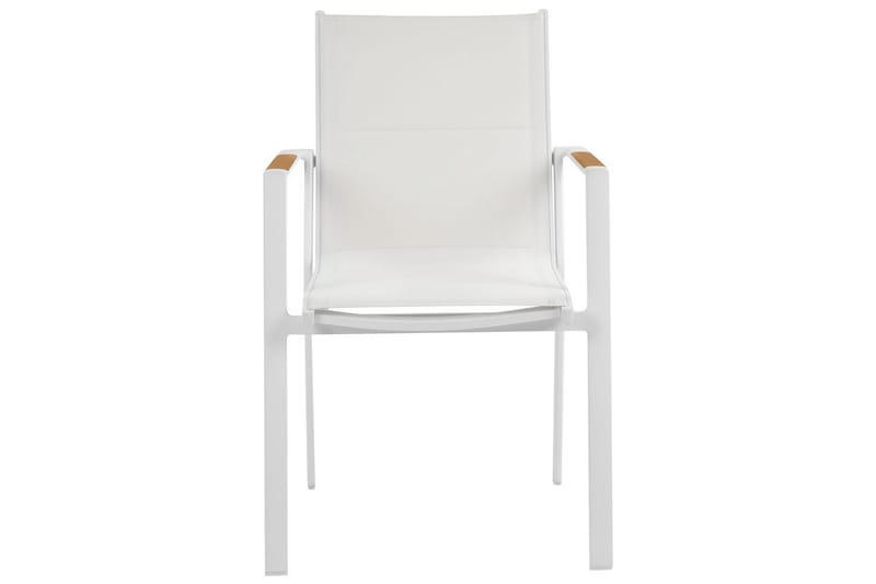 Hagestol sett med 6 Busseto - Hvit - Hagemøbler - Balkong - Balkongmøbler - Balkongstoler