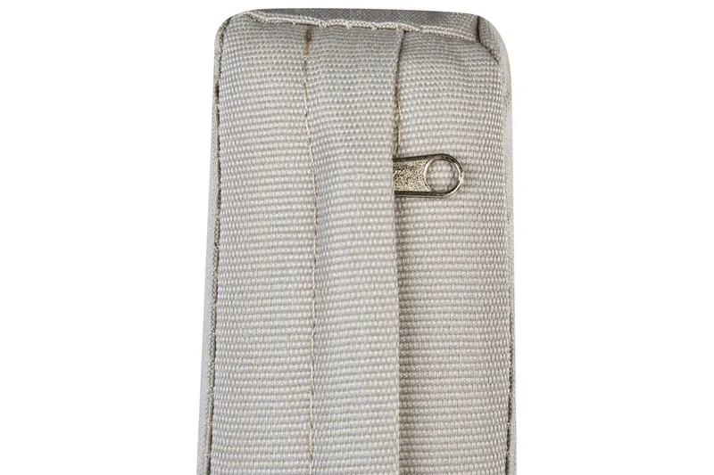 Hagestol sett med 6 Taviano - Hvit, grå, lyst tre - Hagemøbler - Balkong - Balkongmøbler - Balkongstoler