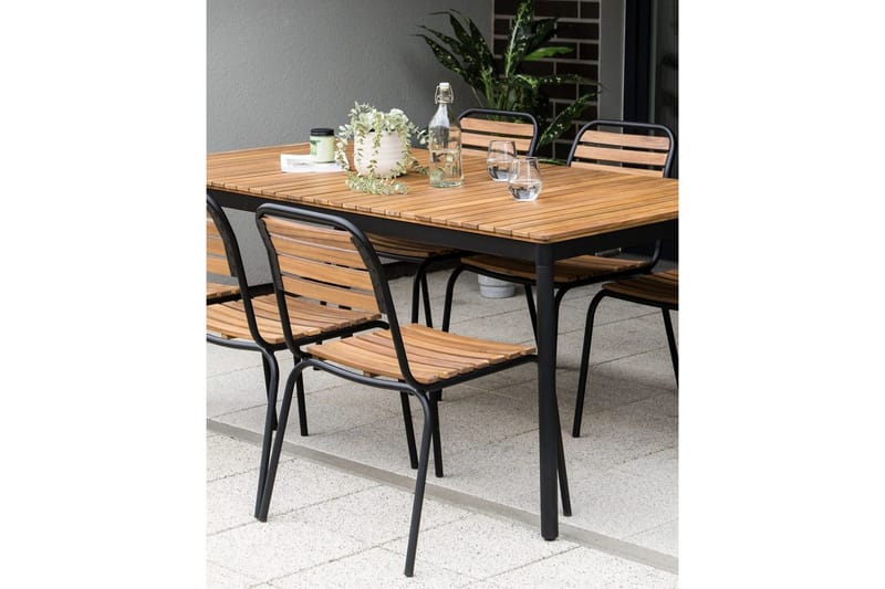 Hagestol sett med 6 Vallese - Hagemøbler - Balkong - Balkongmøbler - Balkongstoler