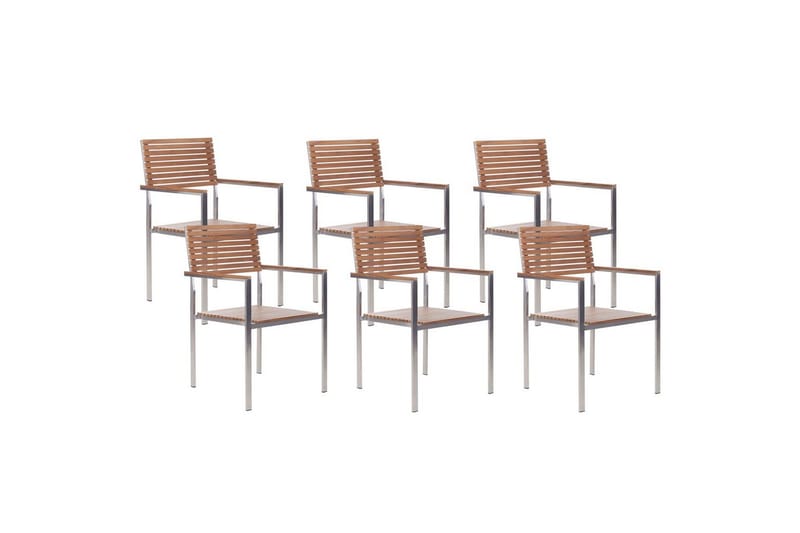 Hagestol sett med 6 Viareggio, undefined