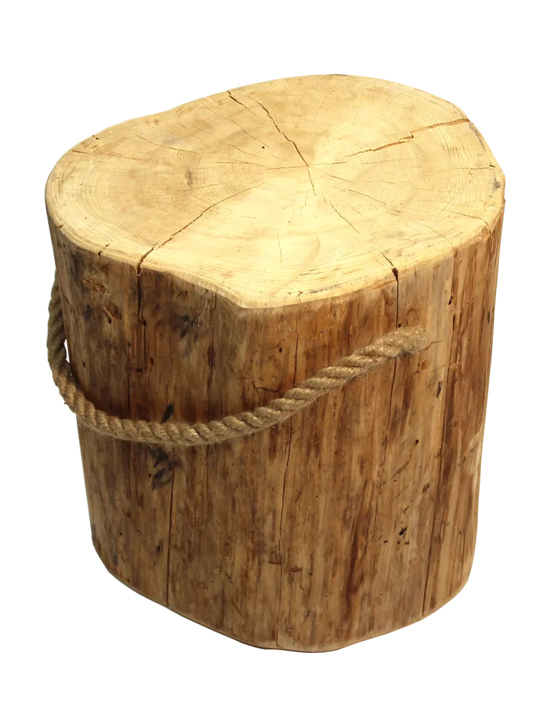 Hillerstorp EcoFurn Stubbe Pölkky 45 cm Ø36-45 cm, Natur