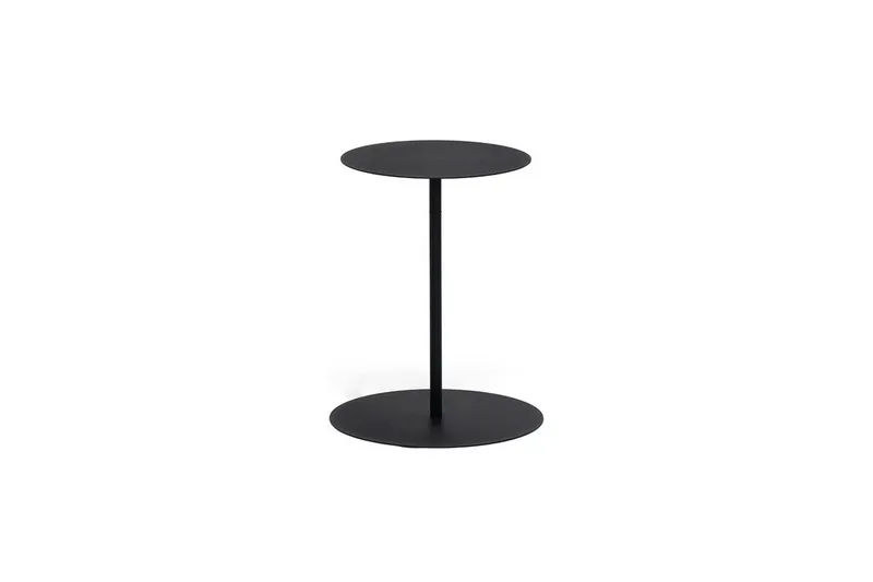 Hillerstorp Jet Set sidebord utendørs Ø35x50 cm svart, Svart