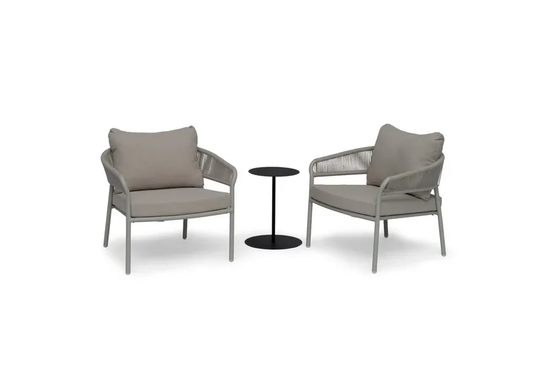 Hillerstorp Jet Set sidebord utendørs Ø35x50 cm svart - Svart - Hagemøbler - Balkong - Balkongmøbler - Balkongbord