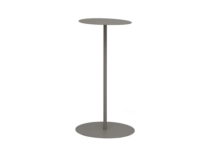 Hillerstorp Jet Set sidebord utendørs Ø35x74 cm sand, Sand
