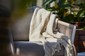 Hillerstorp Lersund sofagruppe utendørs hvit/beige - Hvit/Beige - Hagemøbler - Loungemøbler - Sofagruppe utendørs