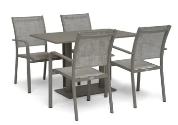 Hillerstorp Näsby kafébord 70 x 120 cm sand - Sand - Hagemøbler - Balkong - Balkongmøbler - Balkongbord