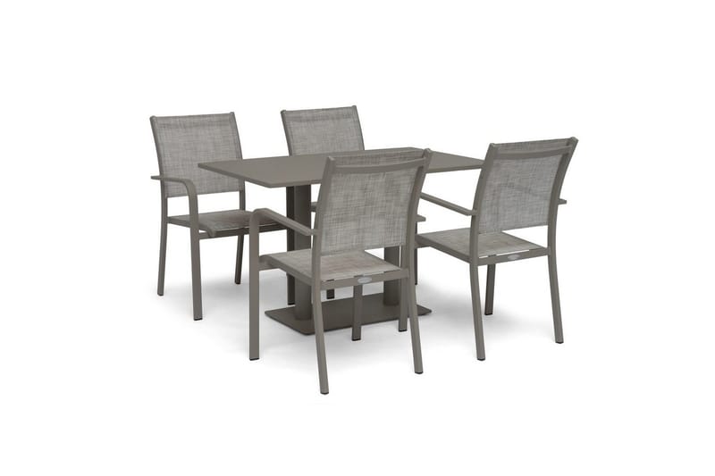 Hillerstorp Näsby kafébord 70 x 120 cm sand - Sand - Hagemøbler - Balkong - Balkongmøbler - Balkongbord