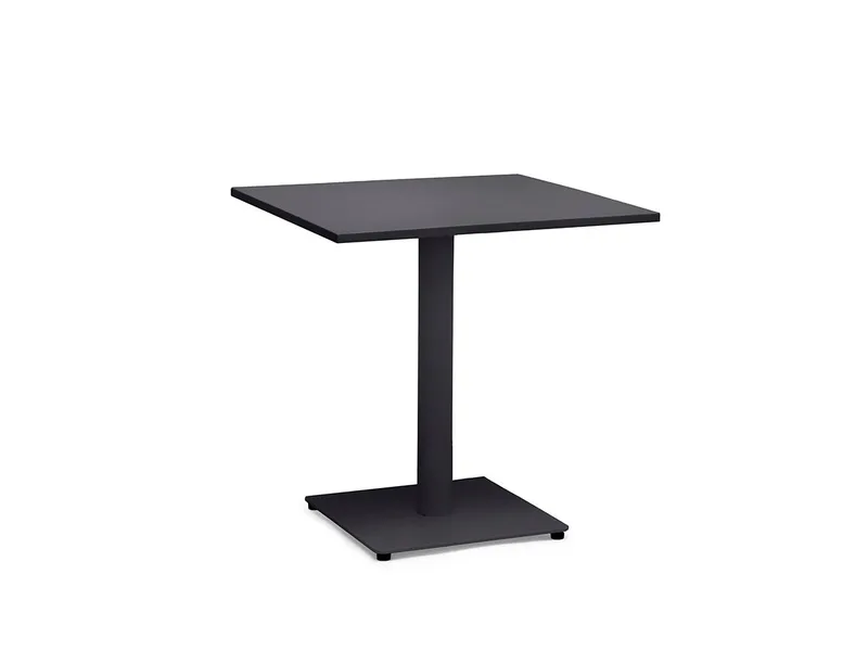 Hillerstorp Näsby kafébord 70 x 70 cm svart, Svart