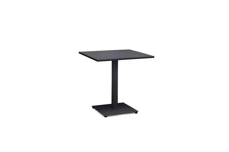 Hillerstorp Näsby kafébord 70 x 70 cm svart, Svart