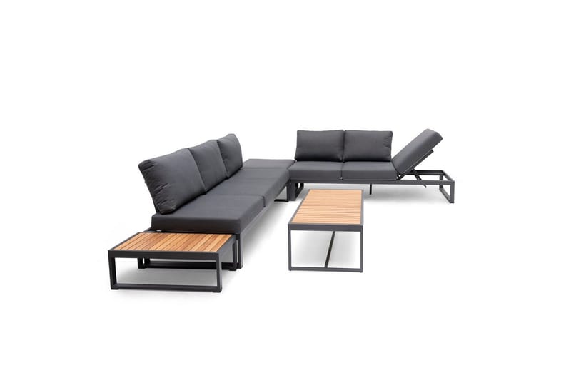 Hillerstorp Oxelunda utebord 113 x 55 cm grå - Grå - Hagemøbler - Balkong - Balkongmøbler - Balkongbord