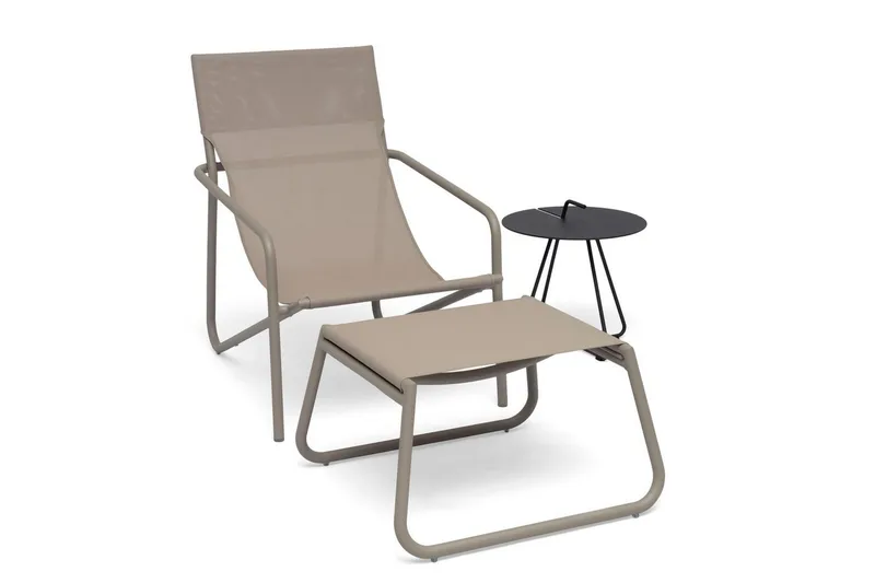 Hillerstorp Sandholma fotskammel beige - Beige - Hagemøbler - Balkong - Balkongmøbler - Balkongstoler