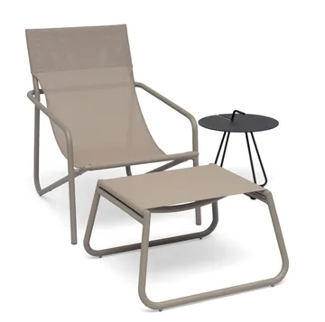 Hillerstorp Sandholma utebord Ø44 cm svart - Svart - Hagemøbler - Balkong - Balkongmøbler - Balkongbord