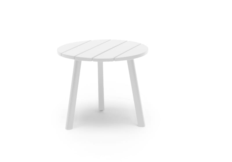 Hillerstorp Tennessee sidebord Ø50 cm, Hvit