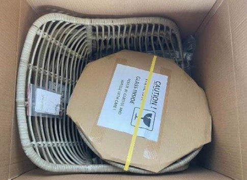 Juana Balkongsett - Beige - Hagemøbler - Balkong - Balkongmøbler - Balkonggrupper