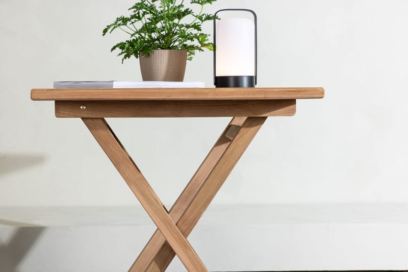 Kenya kafébord 70 cm utendørs - Natur - Hagemøbler - Balkong - Balkongmøbler - Balkongbord