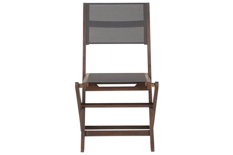 Kettelle Klappstol Utendørs 57x50x90 cm - Mørk Brun/Grå - Hagemøbler - Balkong - Balkongmøbler - Balkongstoler