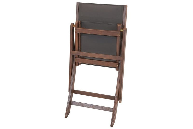 Kettelle Klappstol Utendørs 57x50x90 cm - Mørk Brun/Grå - Hagemøbler - Balkong - Balkongmøbler - Balkongstoler