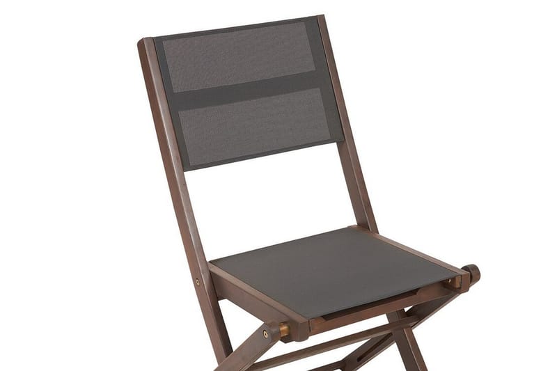 Kettelle Klappstol Utendørs 57x50x90 cm - Mørk Brun/Grå - Hagemøbler - Balkong - Balkongmøbler - Balkongstoler