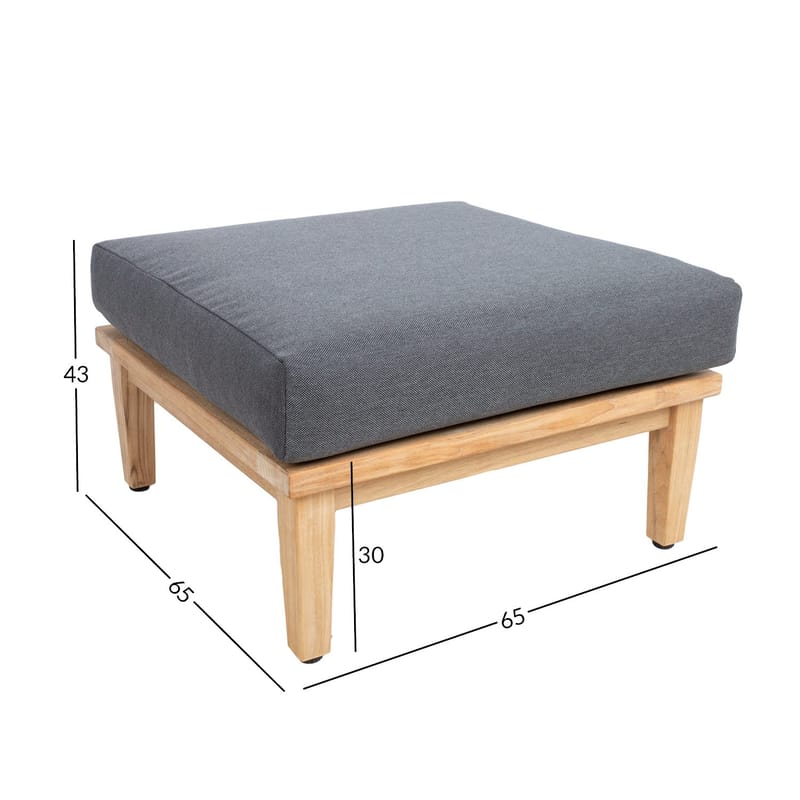 Krak HOME4YOU Maldive Teak - brun - Hagemøbler - Balkong - Balkongmøbler - Balkongstoler