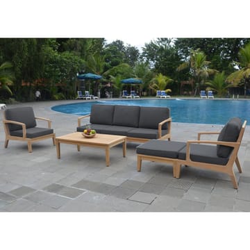 Krak HOME4YOU Maldive Teak - brun - Hagemøbler - Balkong - Balkongmøbler - Balkongstoler