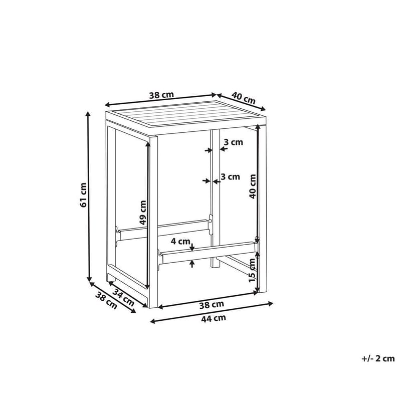 Krakk Avetrana - Hagemøbler - Balkong - Balkongmøbler - Balkongstoler