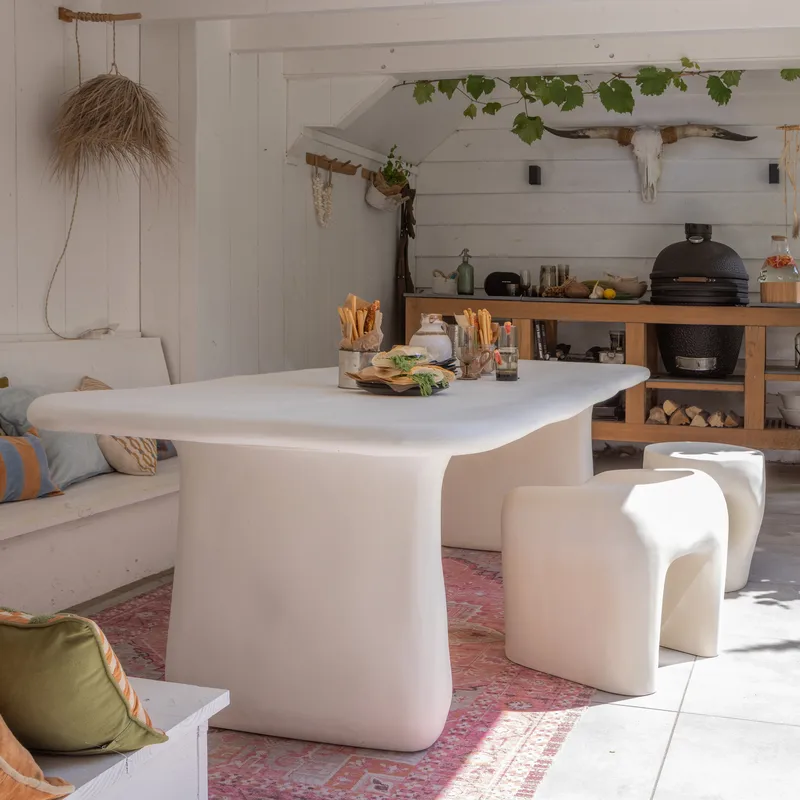 Krakk Nivo 52 cm utendørs - Natur - Hagemøbler - Balkong - Balkongmøbler - Balkongstoler