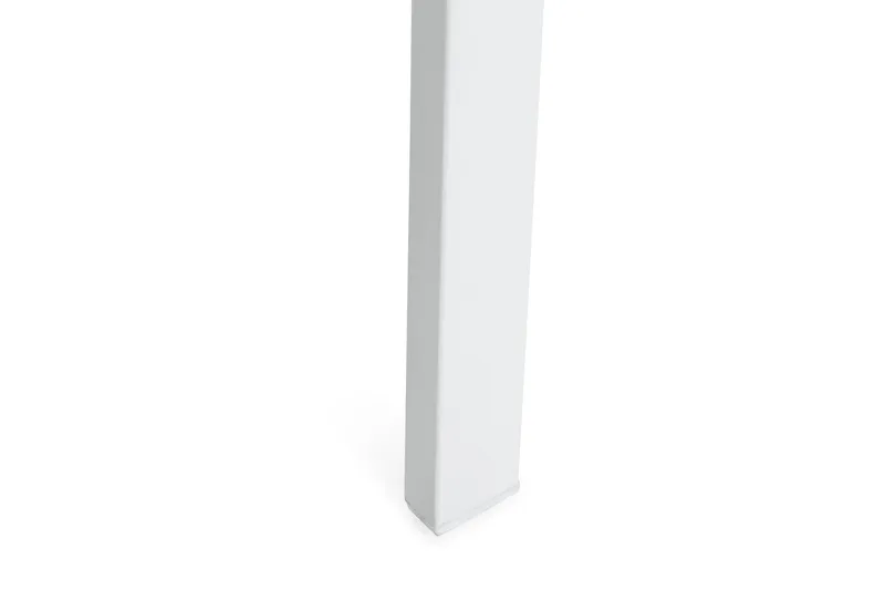 Las Vegas Stablebar Stol Utendørs - Hvit/Teak - Hagemøbler - Balkong - Balkongmøbler - Balkongstoler