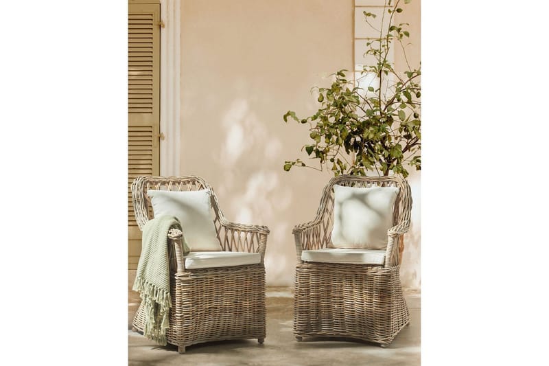 Lenestolsett for 2 Maros II - Hagemøbler - Balkong - Balkongmøbler - Balkongstoler