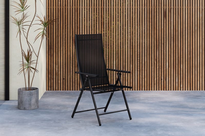 Levanzo Karmstol Utendørs - Svart - Hagemøbler - Balkong - Balkongmøbler - Balkongstoler