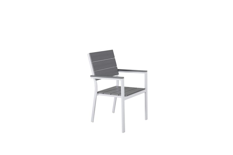 Levels Stablestol Hvit/Gr�å - Venture Home - Spisestoler & hagestoler utendørs - Balkongstoler