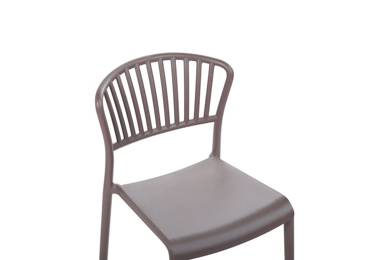 Leverano Spisestol Utendørs - Beige - Hagemøbler - Balkong - Balkongmøbler - Balkongstoler