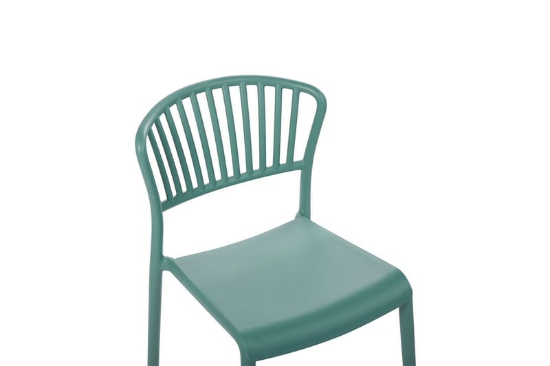 Leverano Spisestol Utendørs - Grønn - Hagemøbler - Balkong - Balkongmøbler - Balkongstoler