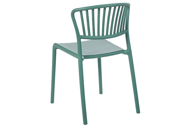Leverano Spisestol Utendørs - Grønn - Hagemøbler - Balkong - Balkongmøbler - Balkongstoler