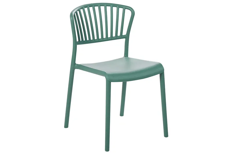 Leverano Spisestol Utendørs - Grønn - Hagemøbler - Balkong - Balkongmøbler - Balkongstoler
