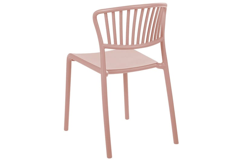 Leverano Spisestol Utendørs - Rosa - Hagemøbler - Balkong - Balkongmøbler - Balkongstoler