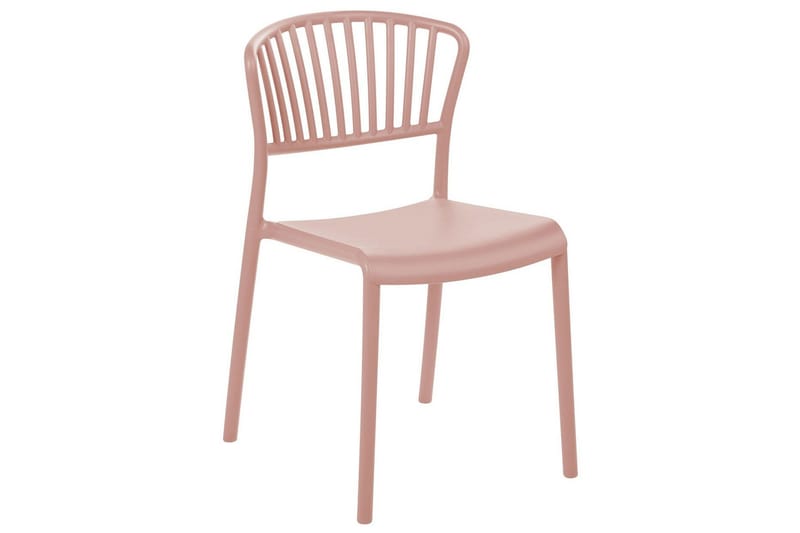 Leverano Spisestol Utendørs - Rosa - Hagemøbler - Balkong - Balkongmøbler - Balkongstoler