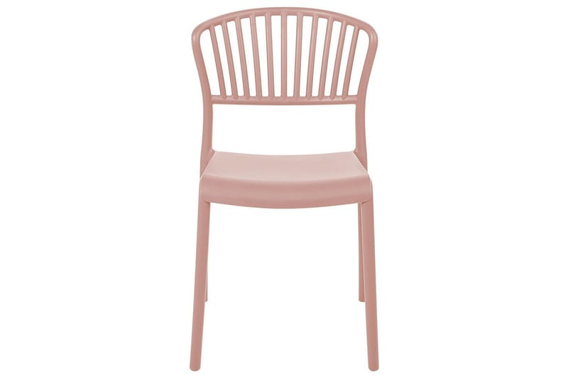 Leverano Spisestol Utendørs - Rosa - Hagemøbler - Balkong - Balkongmøbler - Balkongstoler