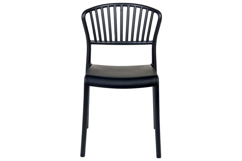 Leverano Spisestol Utendørs - Svart - Hagemøbler - Balkong - Balkongmøbler - Balkongstoler