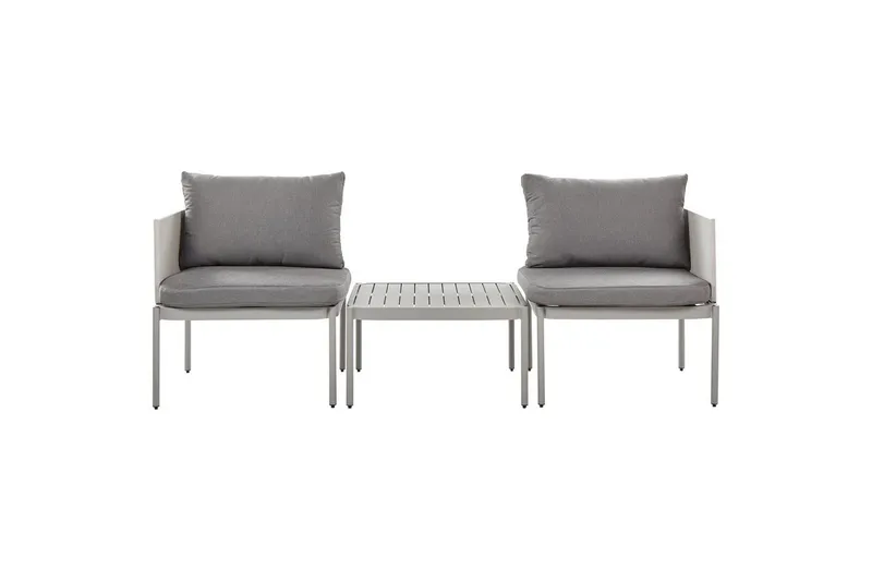 Loungegrupp Beliani Terracina Grå Grey, undefined