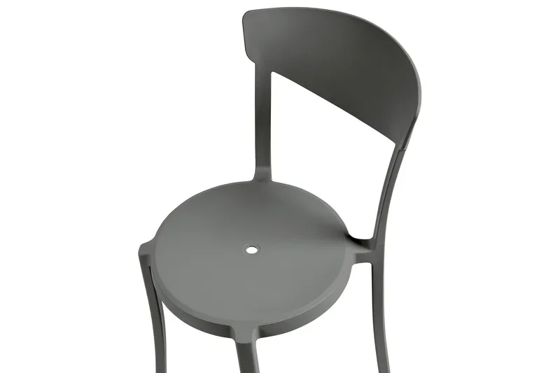 Maple Creek Spisestol Utendørs - Mørk Grå - Hagemøbler - Balkong - Balkongmøbler - Balkongstoler