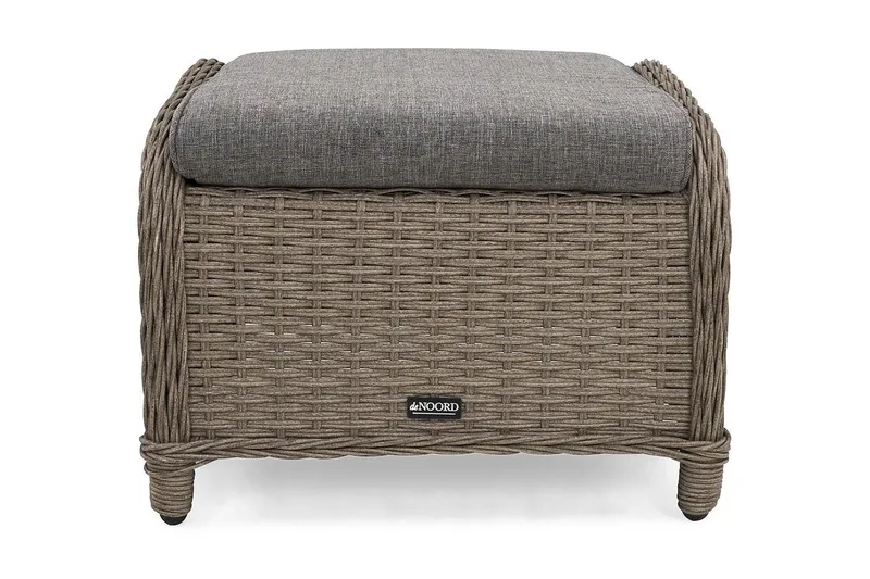 Marcus Fotskammel til Ørelappstol - Grå - Hagemøbler - Balkong - Balkongmøbler - Balkongstoler