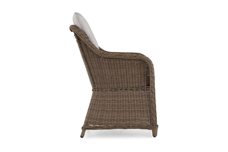 Marcus utelenestol i kunstrotting, loungestol - Natur - Hagemøbler - Balkong - Balkongmøbler - Balkongstoler