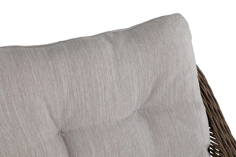 Marcus utelenestol i kunstrotting, loungestol - Natur - Hagemøbler - Balkong - Balkongmøbler - Balkongstoler