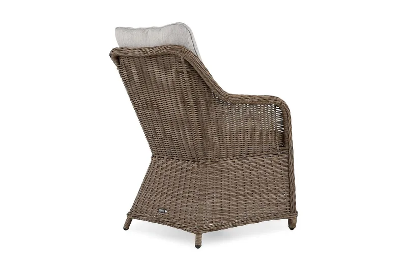 Marcus utelenestol i kunstrotting, loungestol - Natur - Hagemøbler - Balkong - Balkongmøbler - Balkongstoler