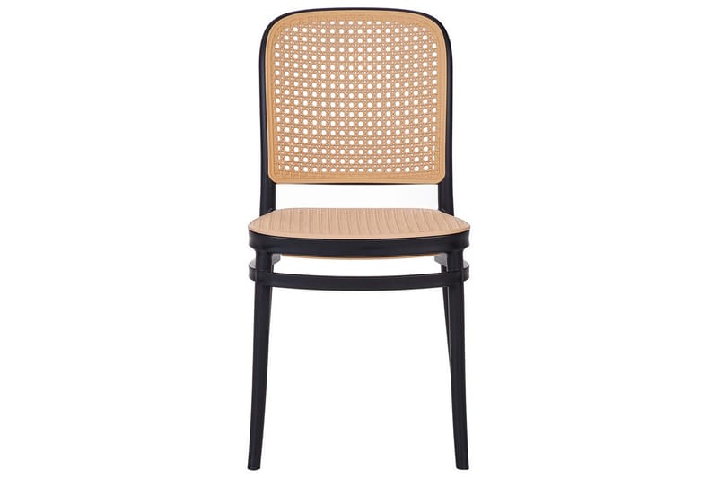 Matstol Beliani Plose set om 4 Beige - Hagemøbler - Balkong - Balkongmøbler - Balkongstoler