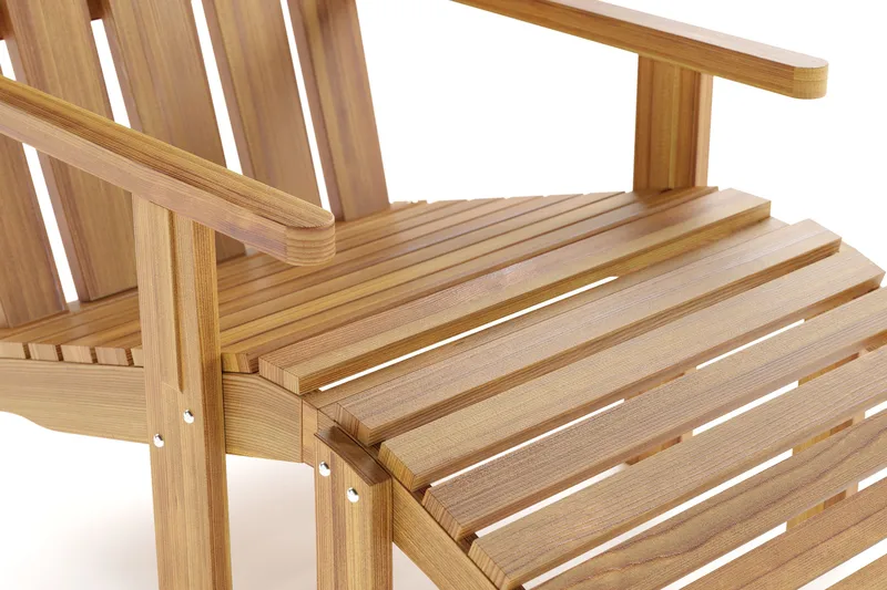 Menorca Armstol – Solstol i tre Utendørs - Teak / Natur - Hagemøbler - Loungemøbler - Loungestol ute